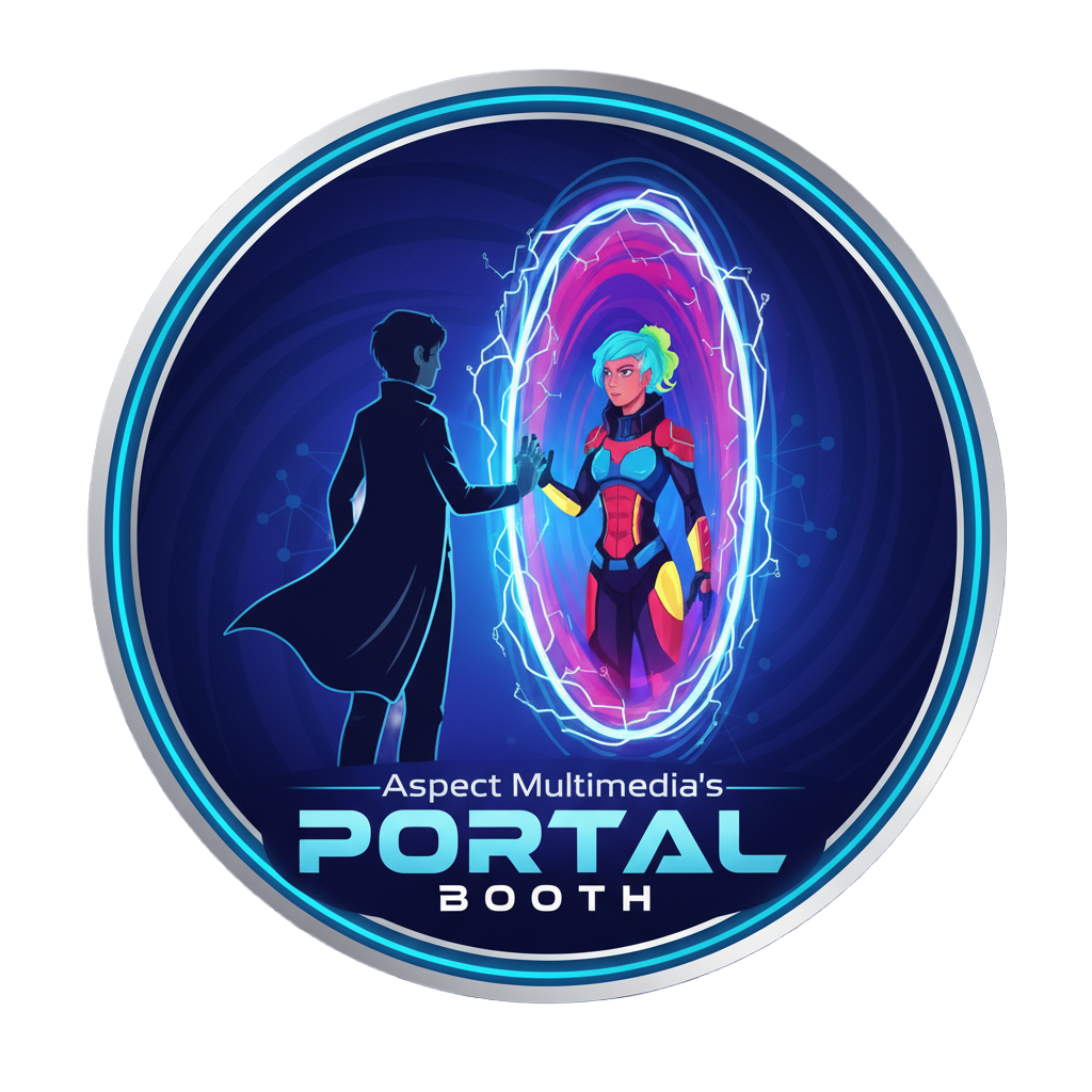 Aspect Multimedia's Portal Booth Transparent
