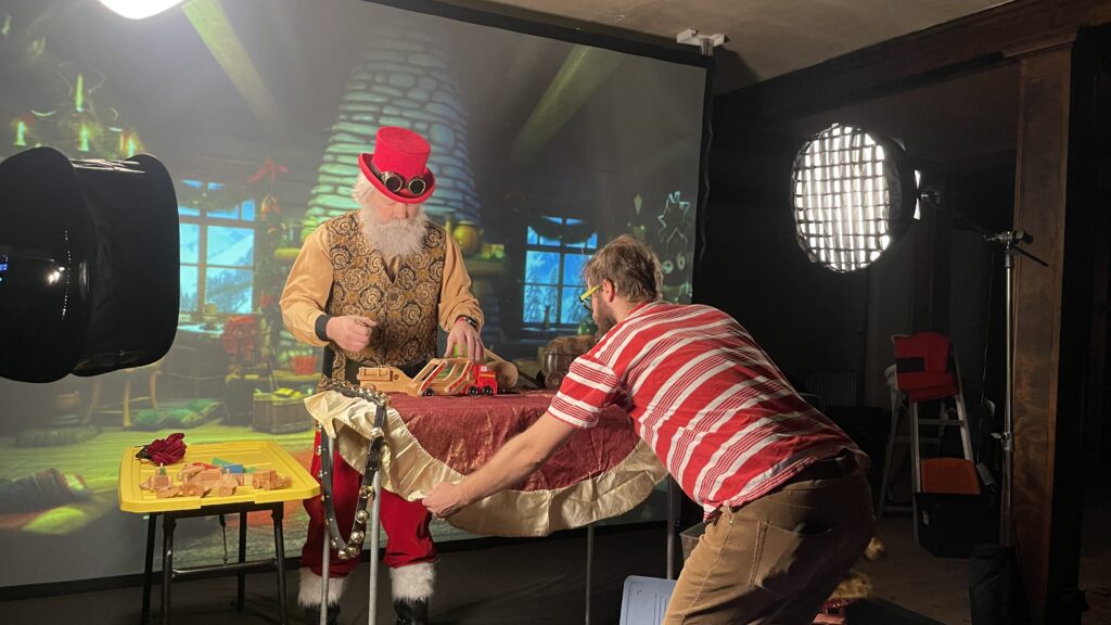 BTS Steam Punk Santa AR Shoot