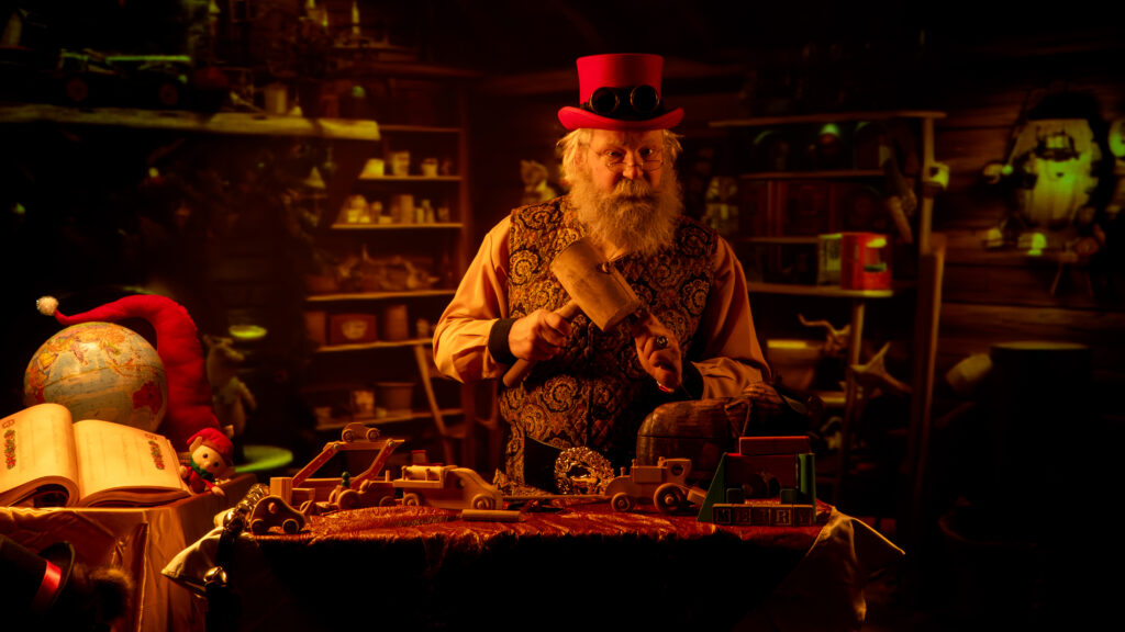 Steam Punk Santa AR Shoot Final Composition