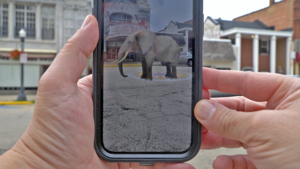 AR Circus Elephant Demo